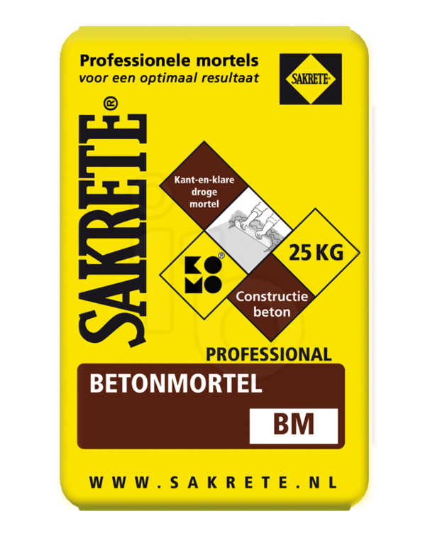 Remix Sakrete Betonmortel Zak 25kg | Van Der Wal Ferwerd